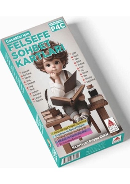 (P4C) Çocuklar Için Felsefe Sohbet Kartları