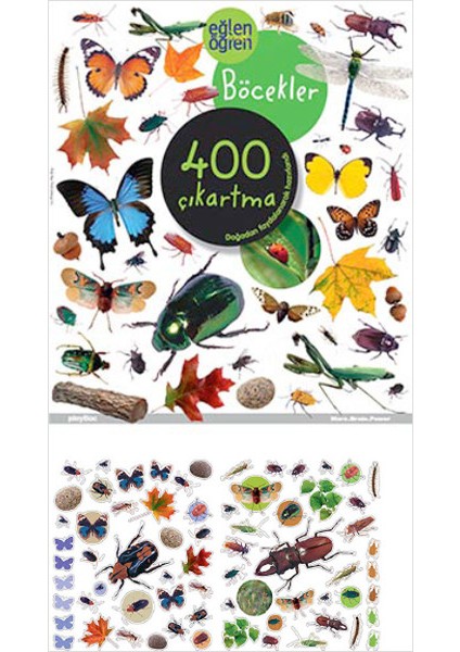 Eğlen Öğren - Böcekler 400 Çıkartma