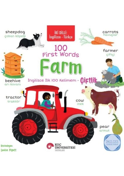 Iki Dilli: Ingilizce-Türkçe 100 Fırst Words – Farm