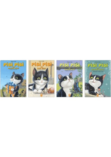 Pisi Pisi 4 Kitap Set
