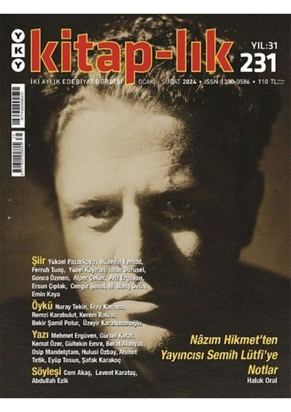 Kitap-Lık Sayı 231 (Ocak-Şubat 2024)