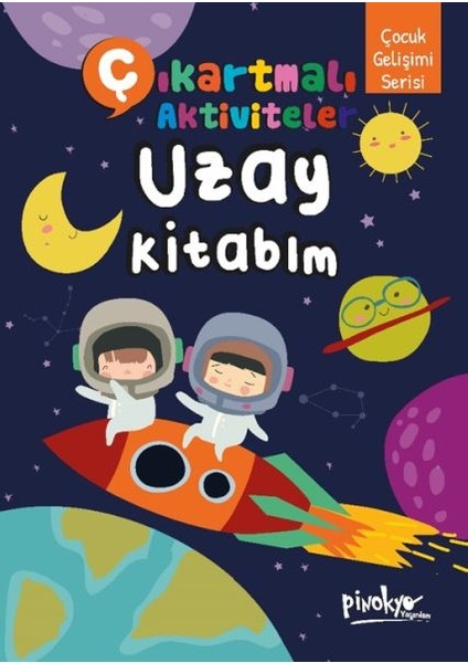 Çıkartmalı Aktiviteler Uzay Kitabım