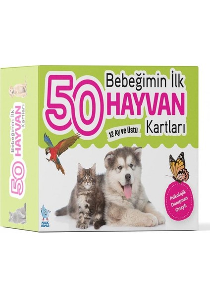 Bebeğimin Ilk 50 Hayvan Kartları