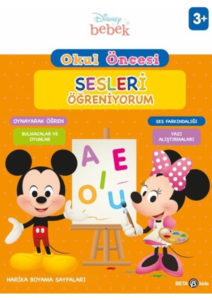 Disney Eğitsel Okul Öncesi Sesleri Öğreniyorum