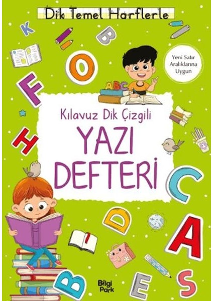Kılavuz Dik Çizgili Yazı Defteri (Büyük Boy)