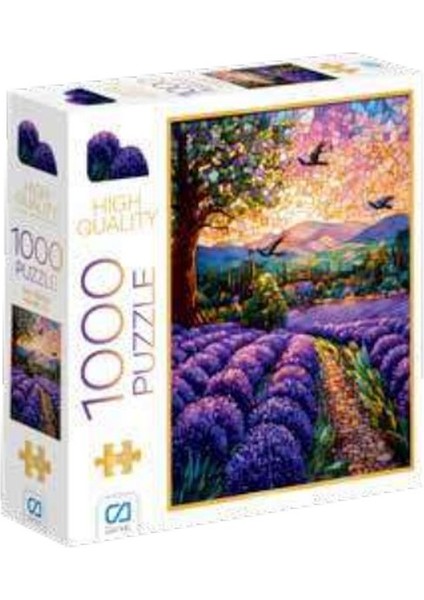 Mor Bahçe Puzzle 1000