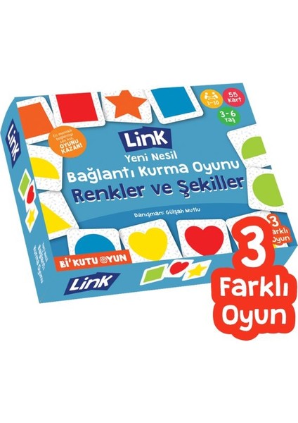 Link - Renkler Şekiller Bağlantı Kurma Oyunu