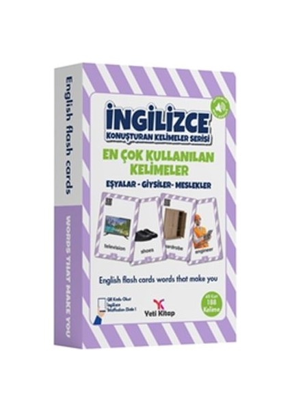 Ingilizce Kelime Kartları Eşyalar-Giysiler-Meslekler