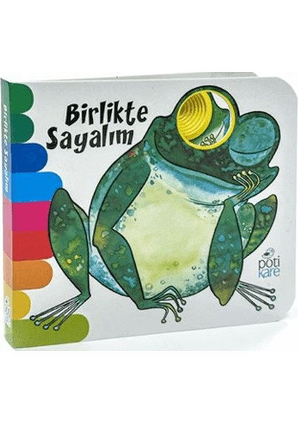 Mini Delikli Kitaplar Serisi - Birlikte Sayalım