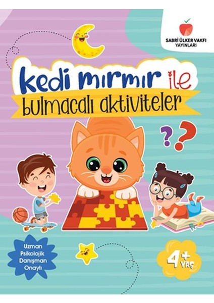 Kedi Mırmır ile Bulmacalı Aktiviteler