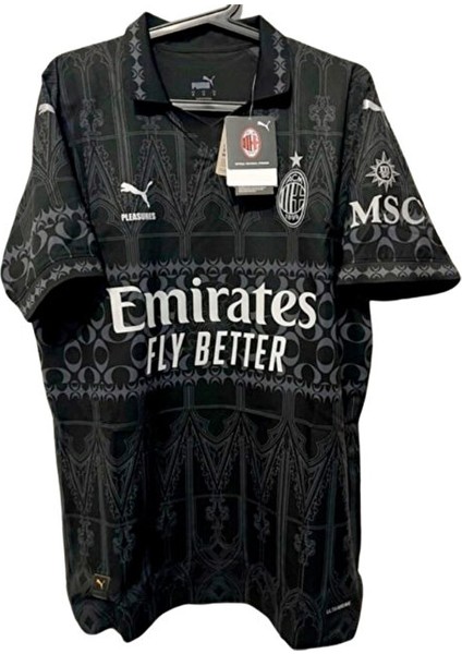 A.c Milan 2023/24 Yeni Sezon Rafa Leao Özel Tasarım Konsept Forması Siyah Forma fiyatları
