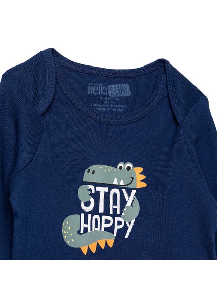 Erkek Bebek Uzun Kol Body Ribana Zarf Yaka Uzun Kol modelleri