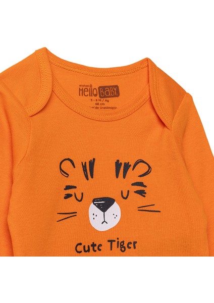 Erkek Bebek Uzun Kol Body Ribana Zarf Yaka Uzun Kol modelleri