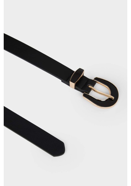 Kadın Büyük Toka Suni Deri Günlük Kemer F3288AXNS fiyatları