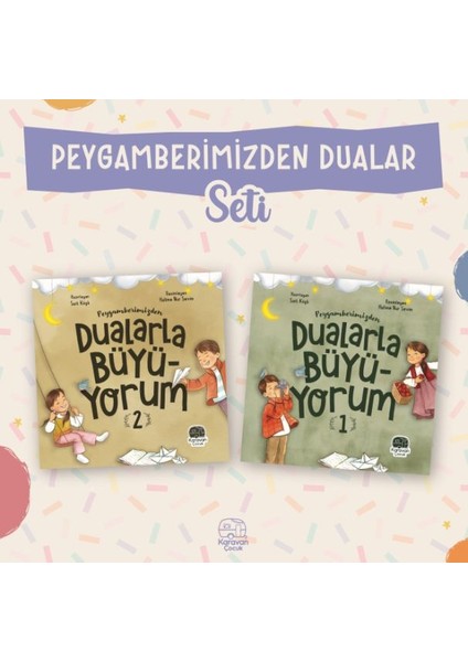 Peygamberimizden Dualar Seti (2 Kitap)