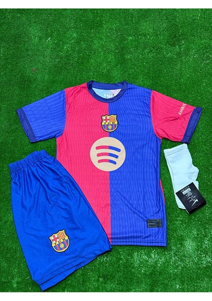 B'arcelona #8 Pedri Yeni Sezon Iç Saha Çocuk Forması 3lü Set fiyatları