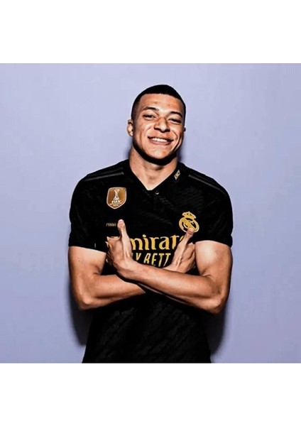 Real Madrid Kylian Mbappe Yeni Sezon Forması Siyah fiyatları