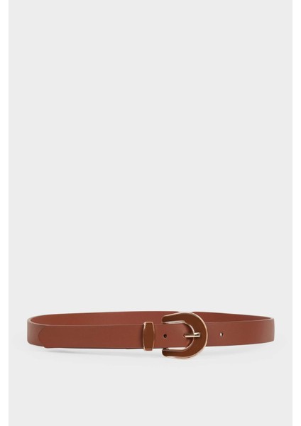 Kadın Büyük Toka Suni Deri Günlük Kemer F3288AXNS modelleri