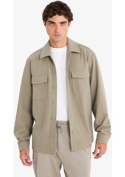 Regular Fit Düğmeli Gömlek Ceket E9251AX25AU modelleri