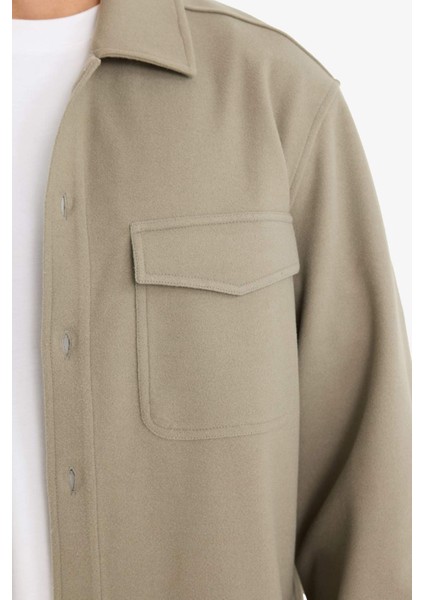 Regular Fit Düğmeli Gömlek Ceket E9251AX25AU indirimleri