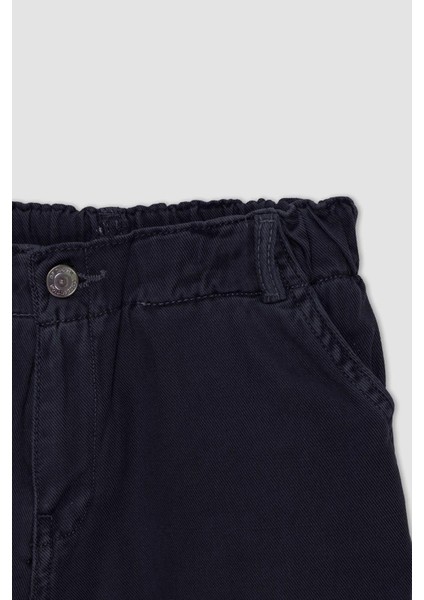 Kız Çocuk Paraşüt Kargo Pamuklu Pantolon D2455A825AU fiyatları