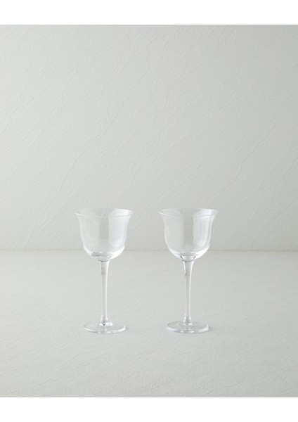 Lustrous Kristal 2'li Kadeh 115 ml Şeffaf