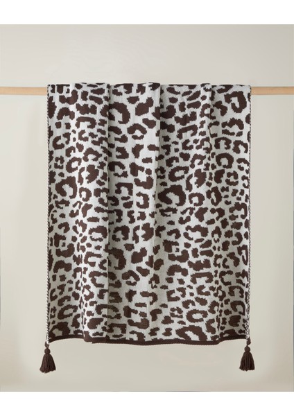 Leopardo Koltuk Şalı 130X170 cm Kahve - Bej fiyatları