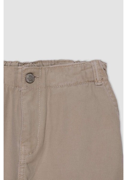 Kız Çocuk Paraşüt Kargo Pamuklu Pantolon D2455A825AU fiyatları