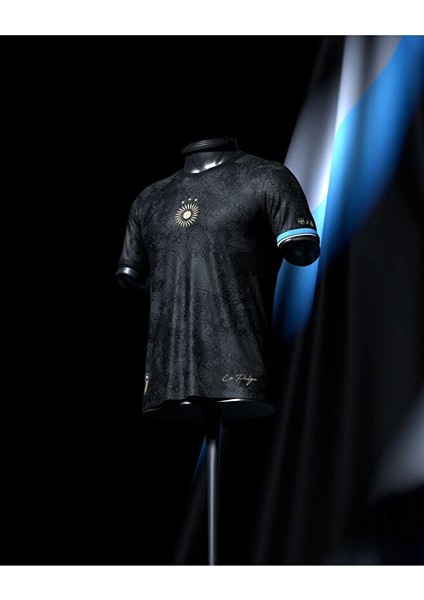 Arjantin Messi Özel Tasarım Futbol Forması La Pulga Efsaneler Serisi