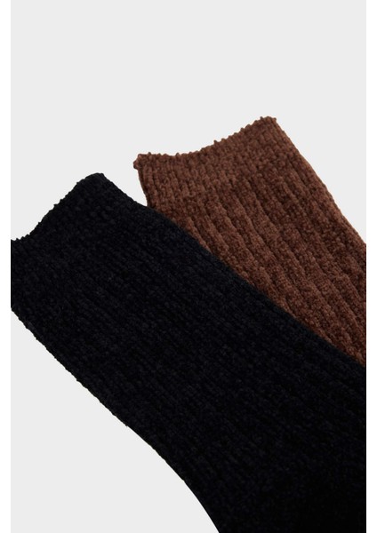 Kadın 2'li Kışlık Çorap F8879AXNS fırsatları