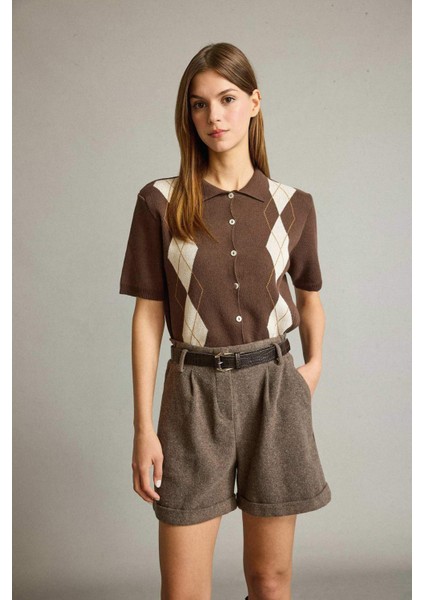 Kemerli Cepli Dokuma Şort G4308AX25WN indirimleri