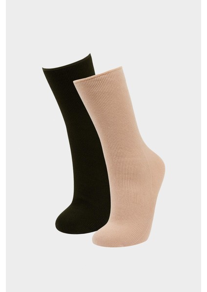 Kadın Termal 2'li Termal Kışlık Çorap F8876AXNS