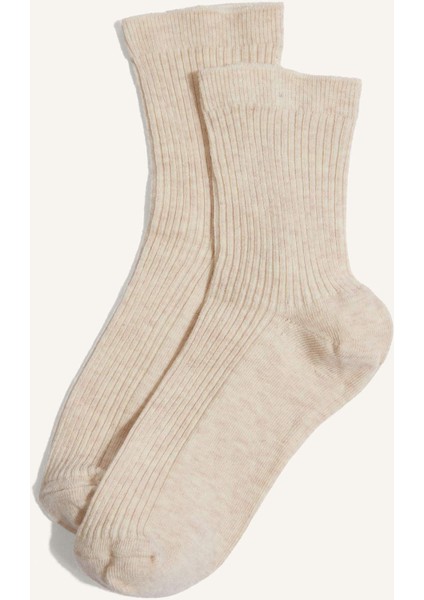 Kız Çocuk 5'li Pamuklu Uzun Çorap G0236A8NS fiyatları