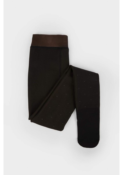 Kadın Puantiyeli Termal Külotlu Çorap indirimleri