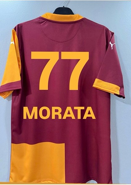 5. Yıldız Galatâsarây/ Alvaro Morata./ 2026 Iç Saha Kırmızı Yeni Sezon 5 Yıldız