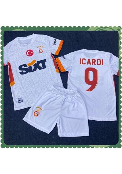 Galatasaray. Yeni Sezon M.icardi Çocuk Beyaz Futbol Forması indirimleri