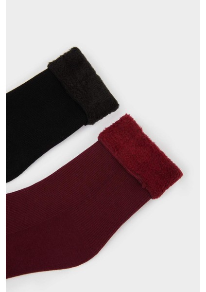 Kadın Termal 2'li Termal Kışlık Çorap