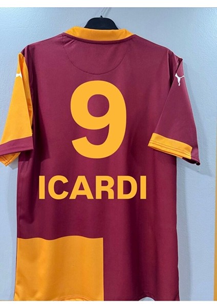 5 Yıldız GALATÂSARÂY/\.ÎCÂRD'Î2026 Kırmızı Yeni Sezon Çocuk Futbol Forması 5'li Set modelleri