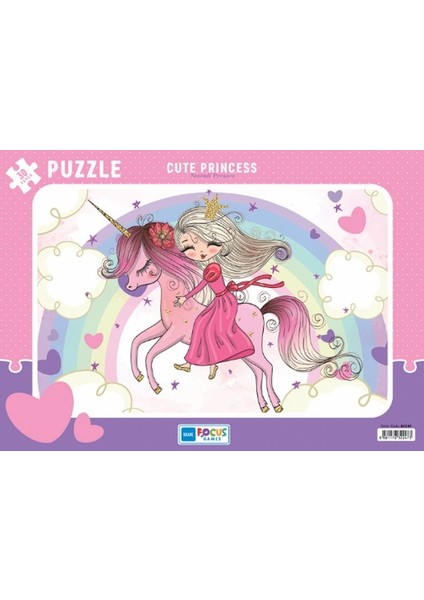 Cute Princess (Sevimli Prenses) - Puzzle 30 Parça
