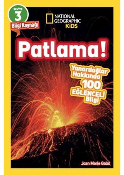 National Geographic Kids Okuma Serisi Seviye 3 - Patlama