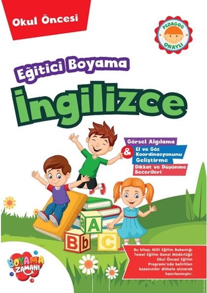 Eğitici Boyama - Ingilizce