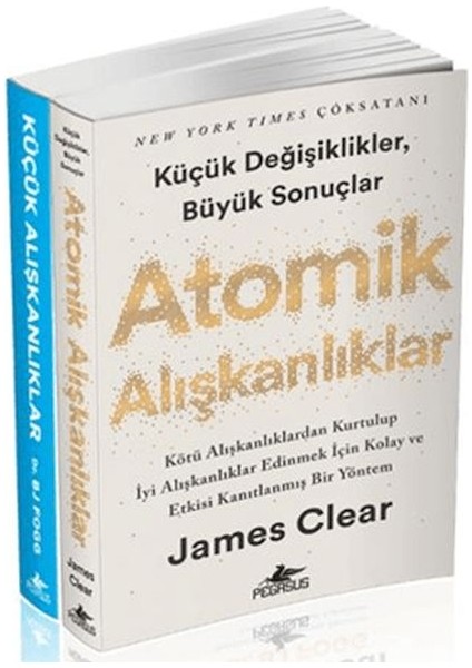 Atomik Alışkanlıklar - Küçük Alışkanlıklar Takım Set 2 Kitap