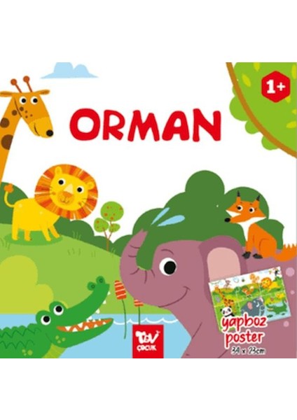 Yapboz Poster Kitap Orman