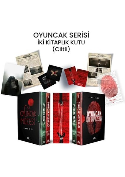 Oyuncak Serisi - 2 Kitaplık Hediyeli Kutu