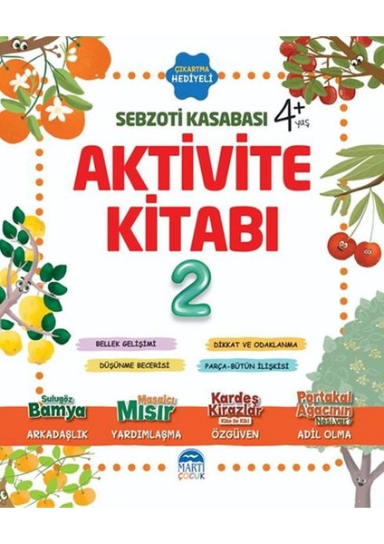 Aktivite Kitabı 2 - Sebzoti Kasabası