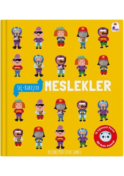 Seç – Karıştır : Meslekler (15 Eğlenceli Parça, 120 Farklı Seçenek)