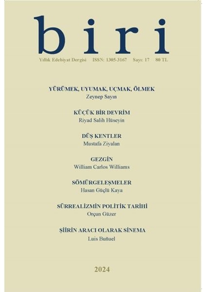 Biri Dergisi 2024, Sayı: 17