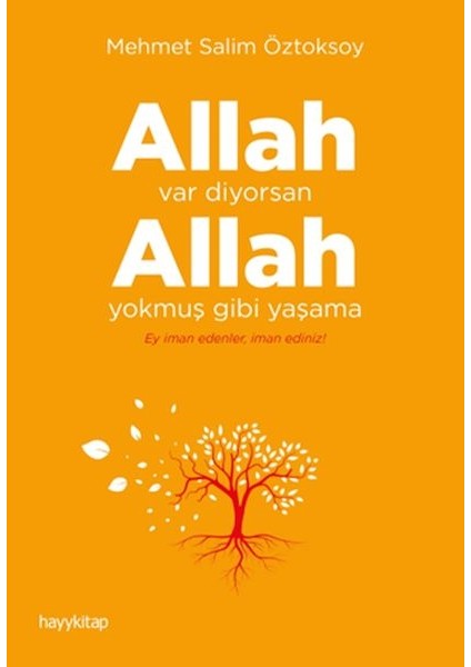 Allah Var Diyorsan Allah Yokmuş Gibi Yaşama