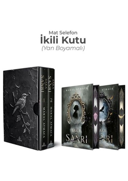 Saka ve Sanrı - Iki Kitaplık Yan Boyamalı Kutu (Ciltli)