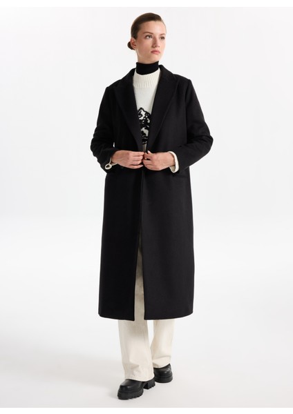 Siyah Kadın Manto F5WL-MN0140 modelleri